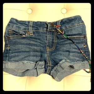 Lucky Brand Size 5T Girls Denim Shorts Used